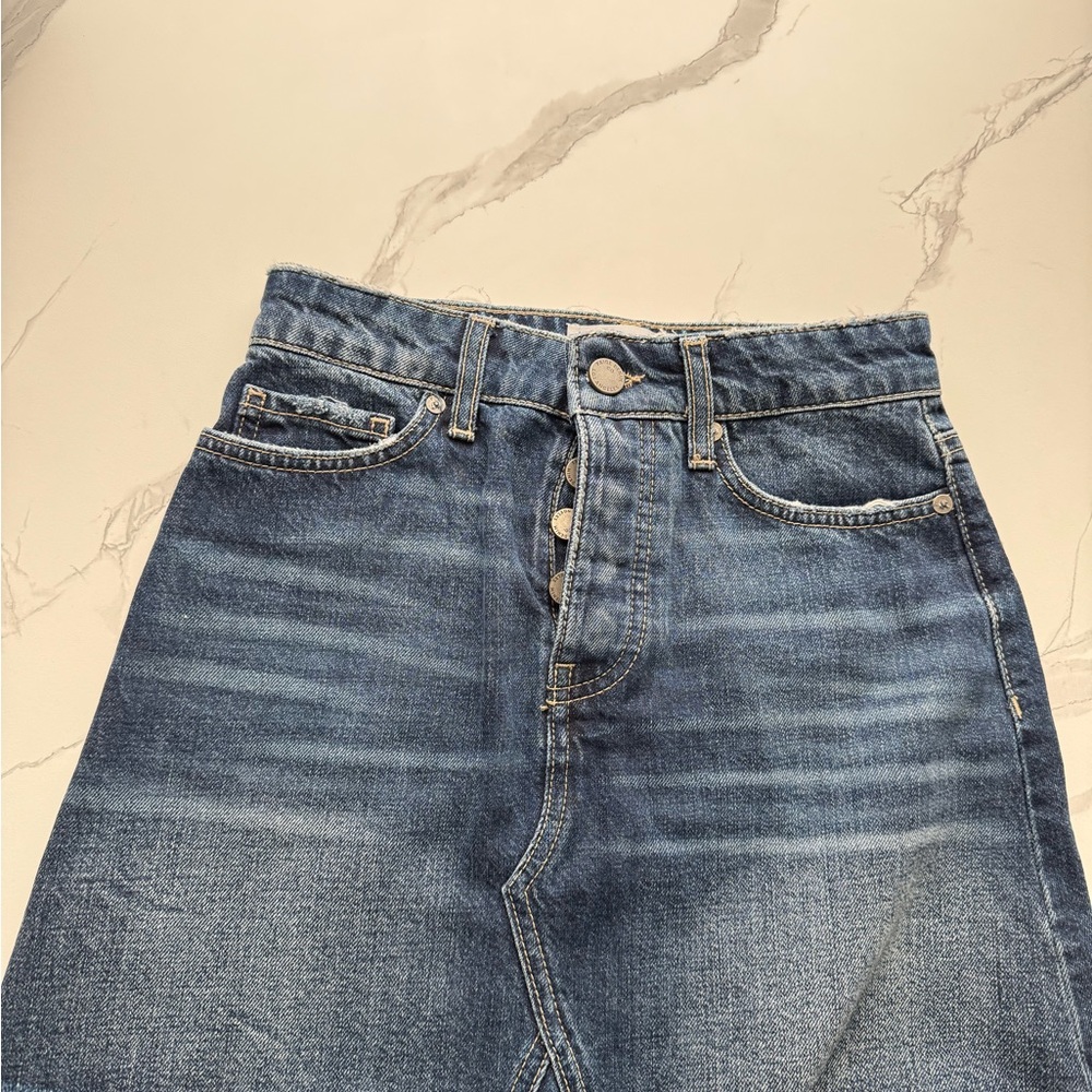 Paige Denim Mini Skirt